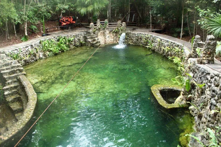 CENOTE BOCA DEL PUMA - OPEN SINKHOLE 