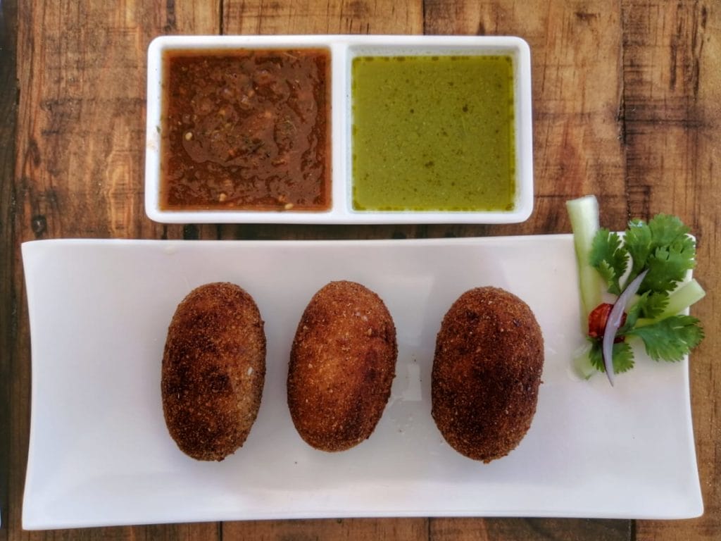 Can Cocal hotel dish croquetas