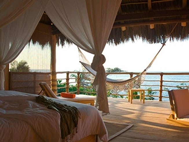 beach front hotel suite