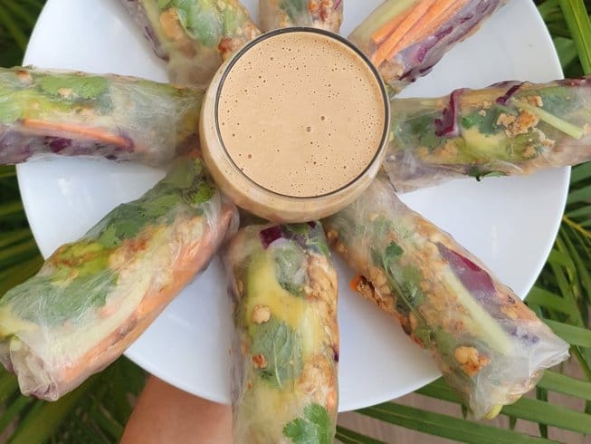 food creatively arranged