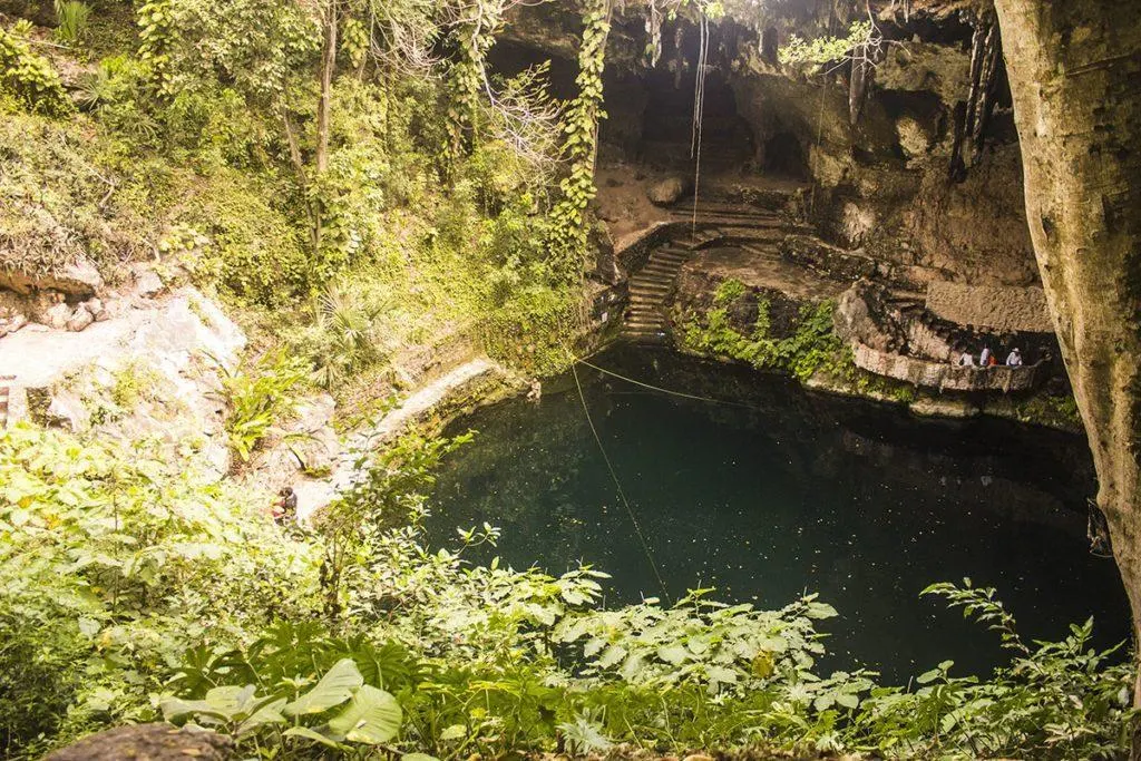 Cenote Zaci in Valladolid