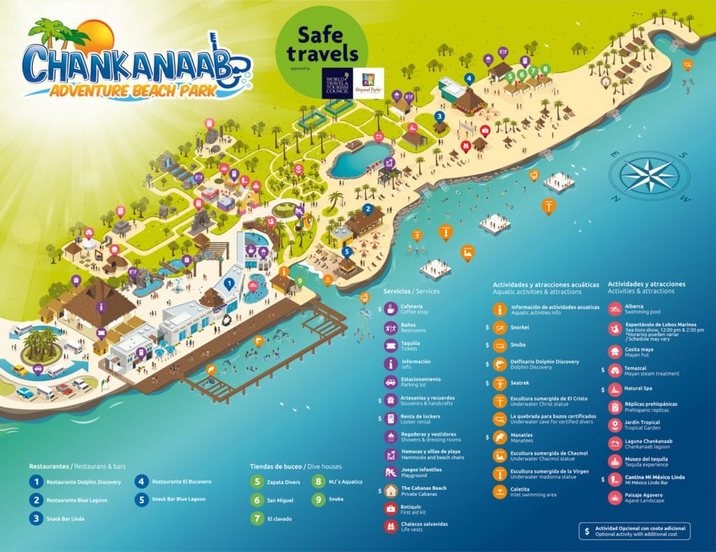 Map chankanaab