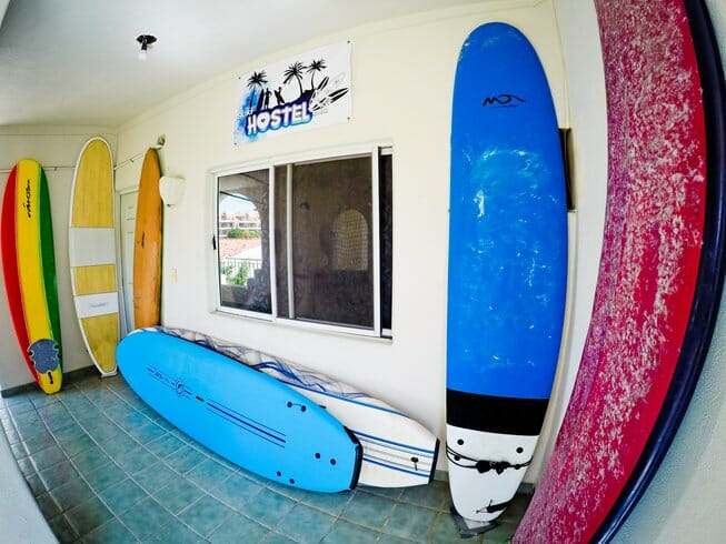 Cabo Surf Retreat surfboards
