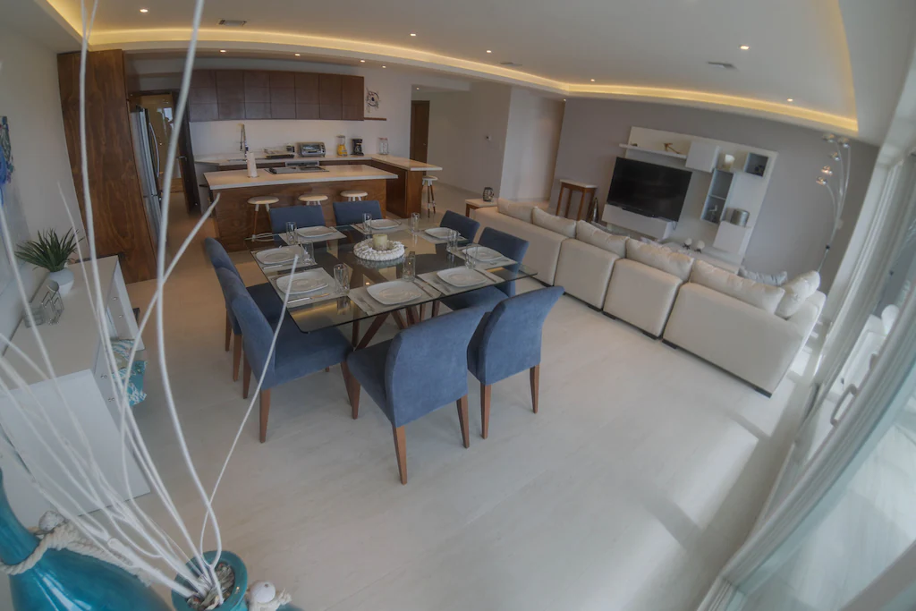 Palmar ocean view condo livingroom