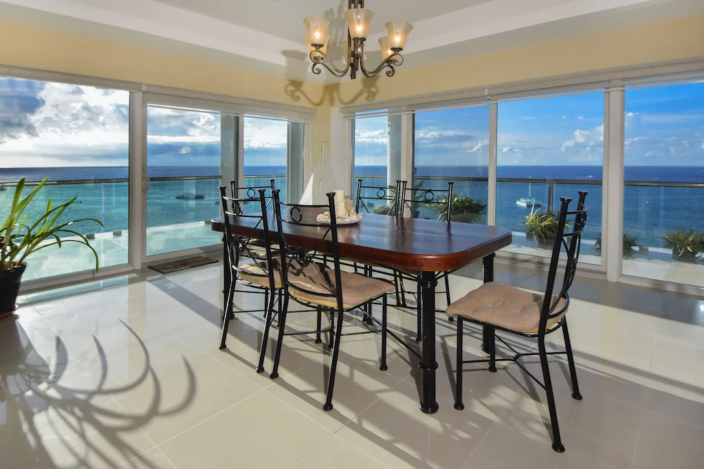 Penthouse living room
