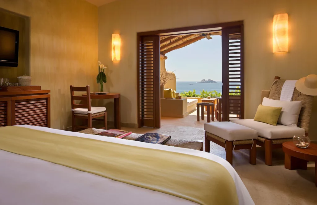Cala de Mar Resort room - one of the best hotels in Ixtapa-ZIhuatanejo.