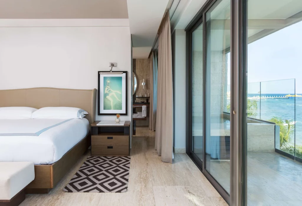 The Thompson PDC hotel room with balcony.