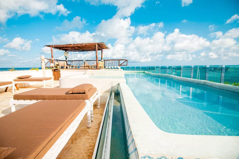 spirit hotel holbox rooftop pool